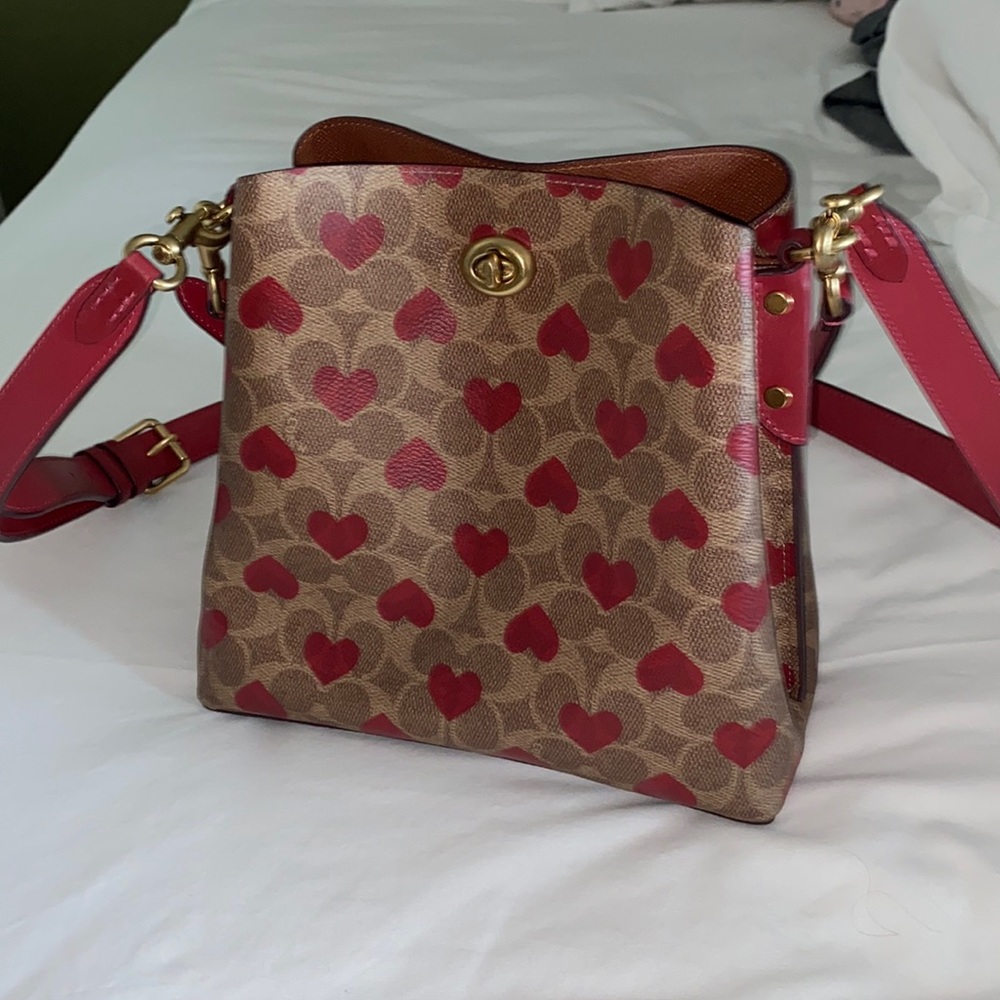 Valentines Day Heart Coach Bag